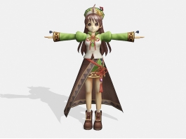 Atelier Viorate Character 3d preview