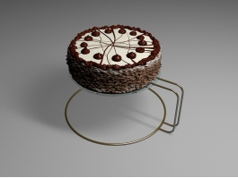 Chocolate Cake 3d model preview