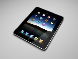 Apple iPad Tablet 3d model preview