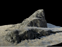 Rocky Hill 3d model preview