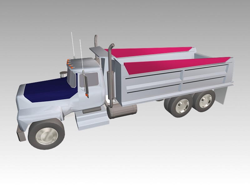 Big Truck 3d rendering