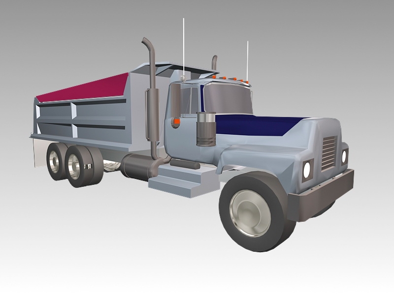 Big Truck 3d rendering