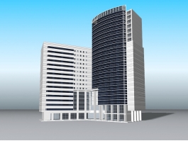 Modern Commercial Building Exterior Designs 3d preview