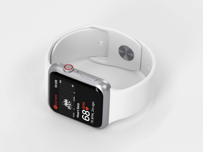 Apple Watch Smartwatch 3d rendering