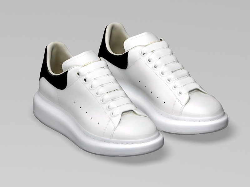 Alexander McQueen Sneakers 3d rendering