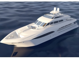Small Motor Yacht 3d preview