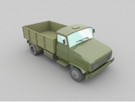 Light Truck 3d model preview