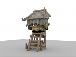 Orc Watchtower 3d preview