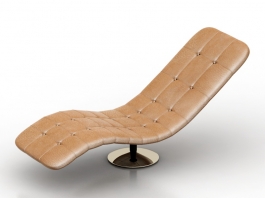 Living Room Lounge Chair 3d model preview