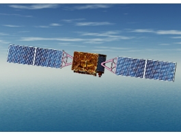 Defense Satellite Communications System 3d model preview