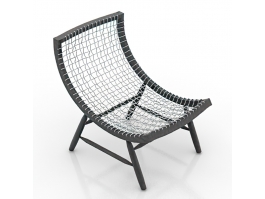 Woven Rope Chair 3d preview