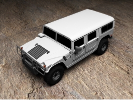 Hummer H1 Military 3d preview