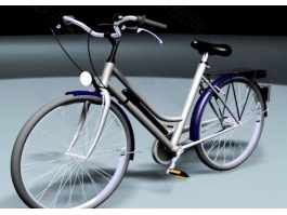 Urban City Bike 3d model preview