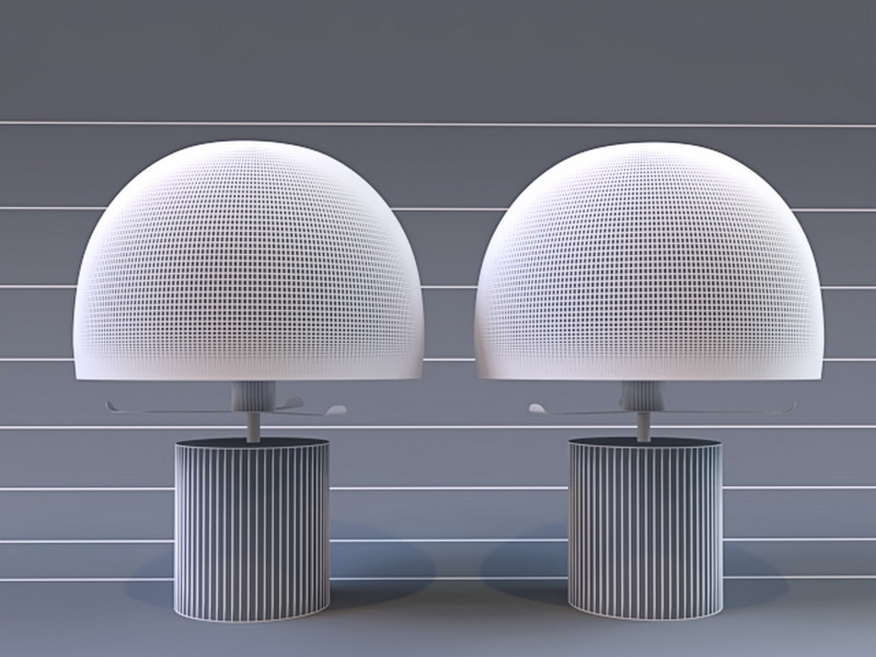 Luxury Table Lamps 3d rendering