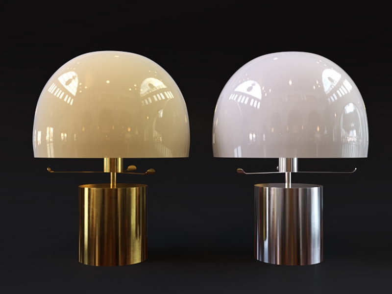 Luxury Table Lamps 3d rendering