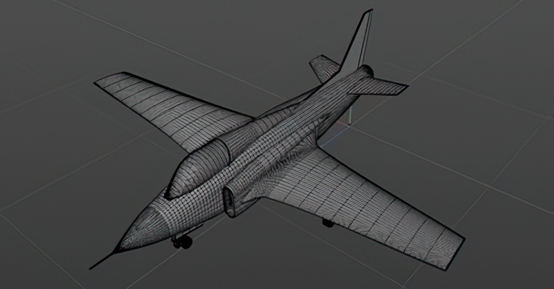 Hongdu JL-10 Fighter Trainer 3d rendering