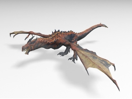 Primeval Dragon 3d model preview