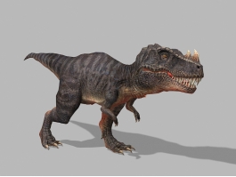 T-Rex Rigged Wallking Animation 3d preview