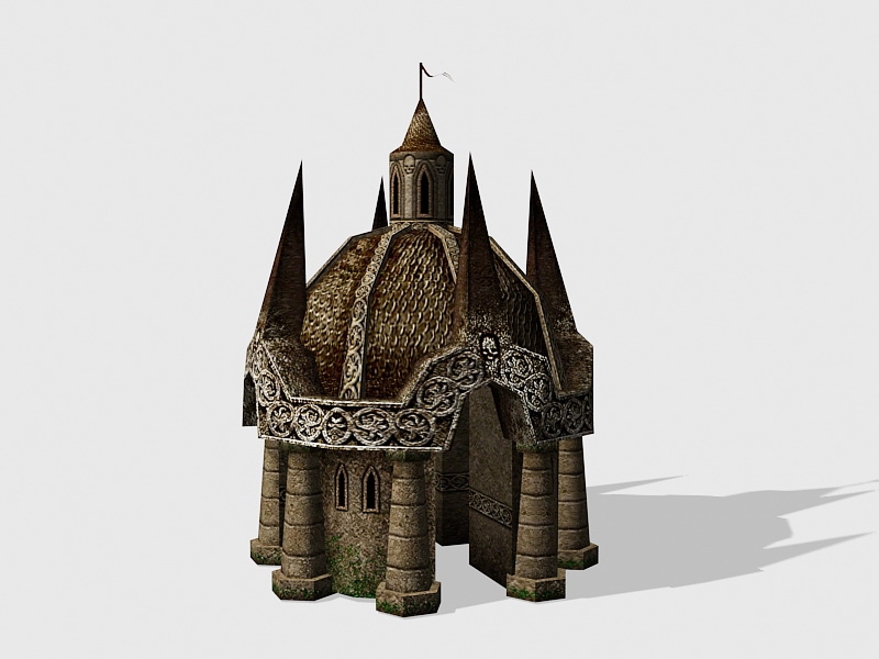 Mage Tower 3d rendering