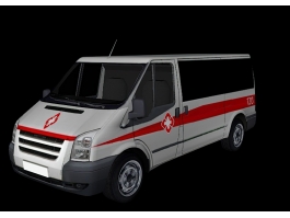 Ambulance Truck 3d preview