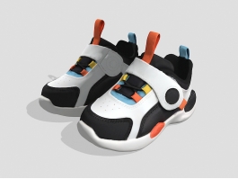 Children Sneakers 3d preview