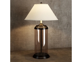Vintage Glass Table Lamp 3d preview