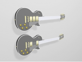 Electronic Guitar 3d model preview