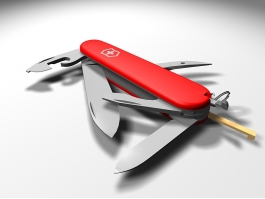 Swiss Army Knife 3d model preview