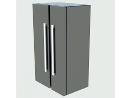 Built in Modern Refrigerator 3d model preview