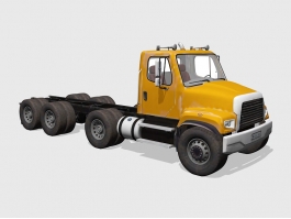 Semi Truck Tractor 3d preview