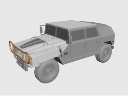Dongfeng EQ2050 Military Light Utility Vehicle 3d preview
