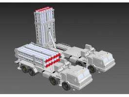 S-350 Missile System 3d preview