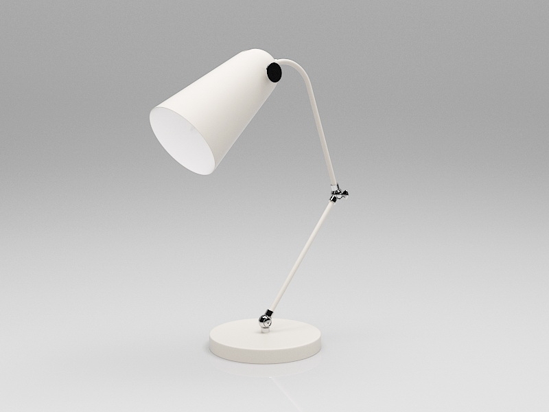 Swing Arm Desk Lamp 3d rendering