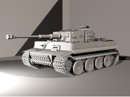 Tiger Tank 3d preview