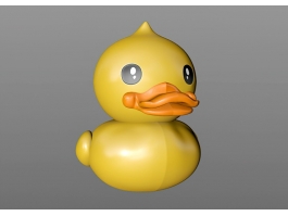 Yellow Rubber Duck 3d preview