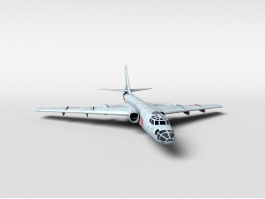 Xian H-6 Bomber 3d preview