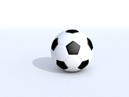 Classical Soccer Ball 3d preview