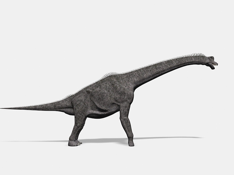 Brachiosaurus Dinosaur 3d rendering