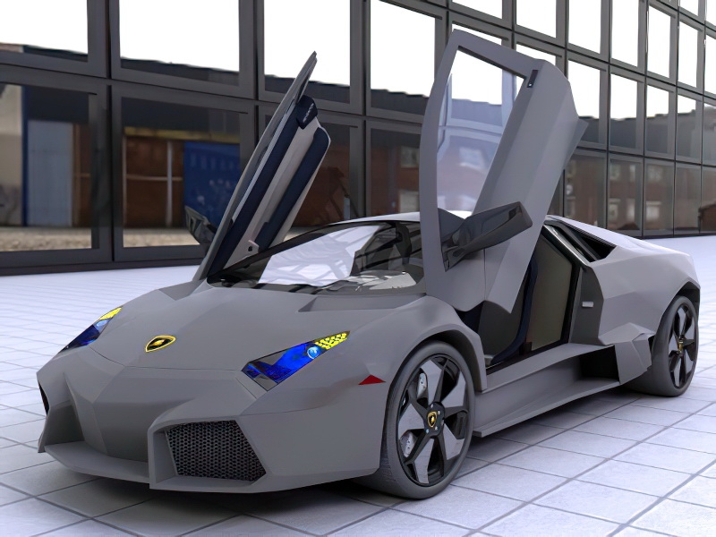 Lamborghini Reventon Roadster 3d rendering