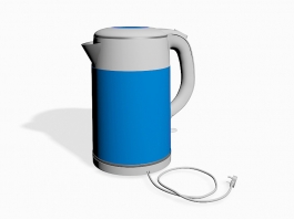 Electric Water Kettle 3d model preview