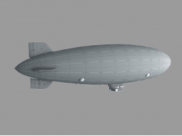 Dirigible Airship 3d preview