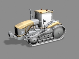 Traced Tractor Trailer 3d preview