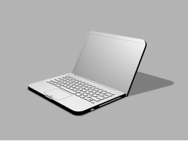 PC Computer Laptop 3d preview