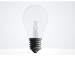 Incandescent Light Bulb 3d model preview