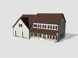 Country House 3d preview