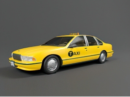 NYC Yellow Taxi 3d preview