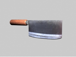 Cleaver Knife 3d preview