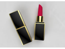 Makeup Lipstick 3d model preview