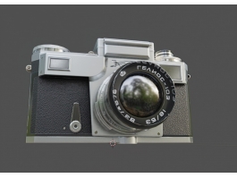 Kiev 4AM with Helios-103 Lens 3d preview