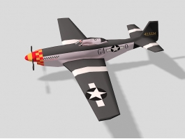 P-51D Nooky Booky IV 3d preview